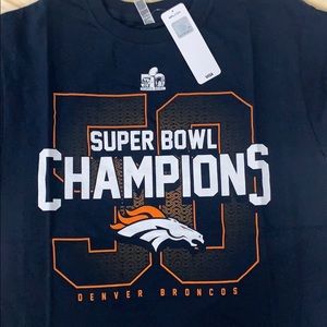 NWT MENS Broncos Super Bowl Tshirt